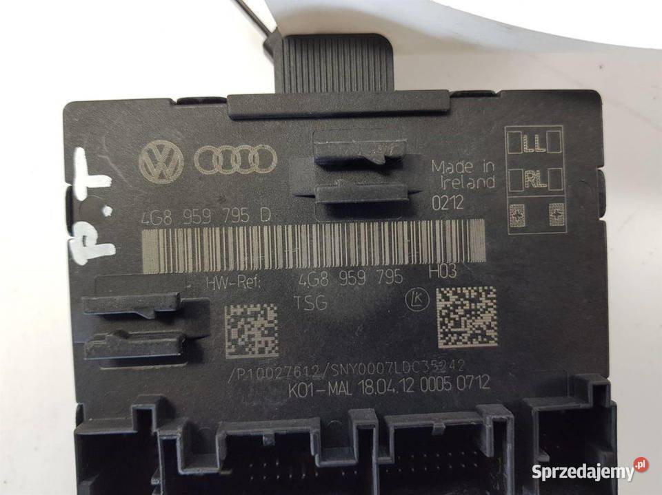 MODUŁ 4G8959795 AUDI A7 4GA kujawsko-pomorskie Lipno
