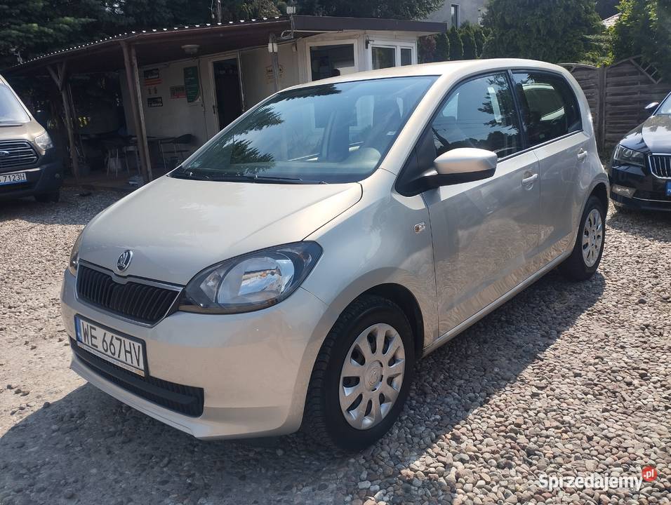 Skoda Citigo 10 MPI SALON SERWIS 62 PRZEBIEGU manualna Warszawa