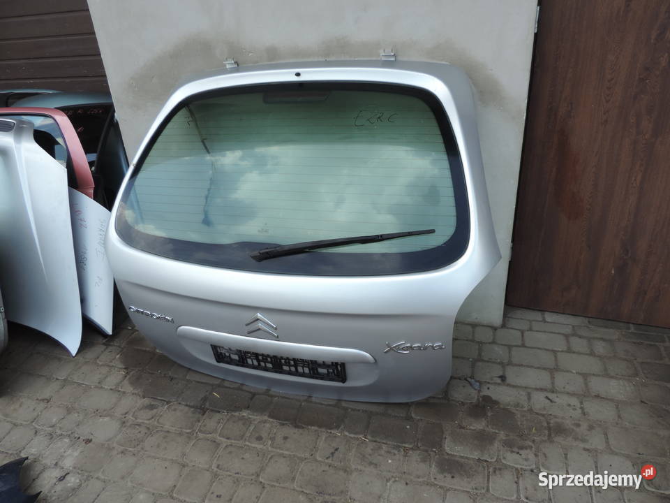 TYLNA KLAPA BAGAŻNIKA CITROEN XSARA PICASSO I FL małopolskie Nowy Sącz sprzedam