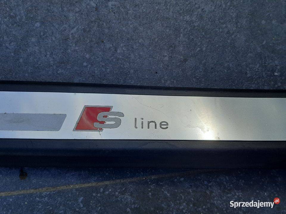 1ND Listwa progoowa LewaPrawa Audi A3 8P SLine 3 Włoszczowa