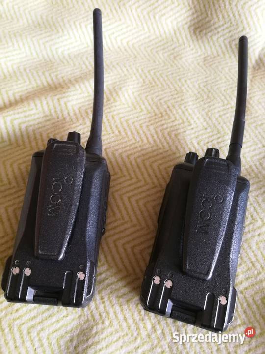 Krotkofalowka Radiotelefon ICF3002 x2 Ładowarka Szczecin