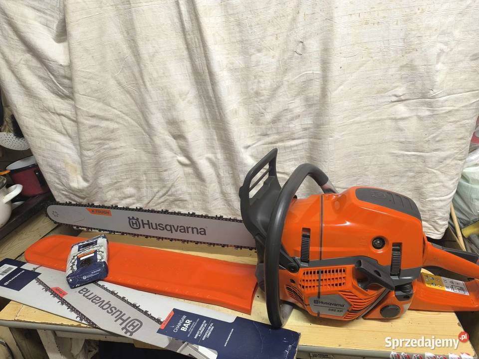 Nowa największa pilarka HUSQVARNA 592XP piła 76 Ostrowiec Świętokrzyski