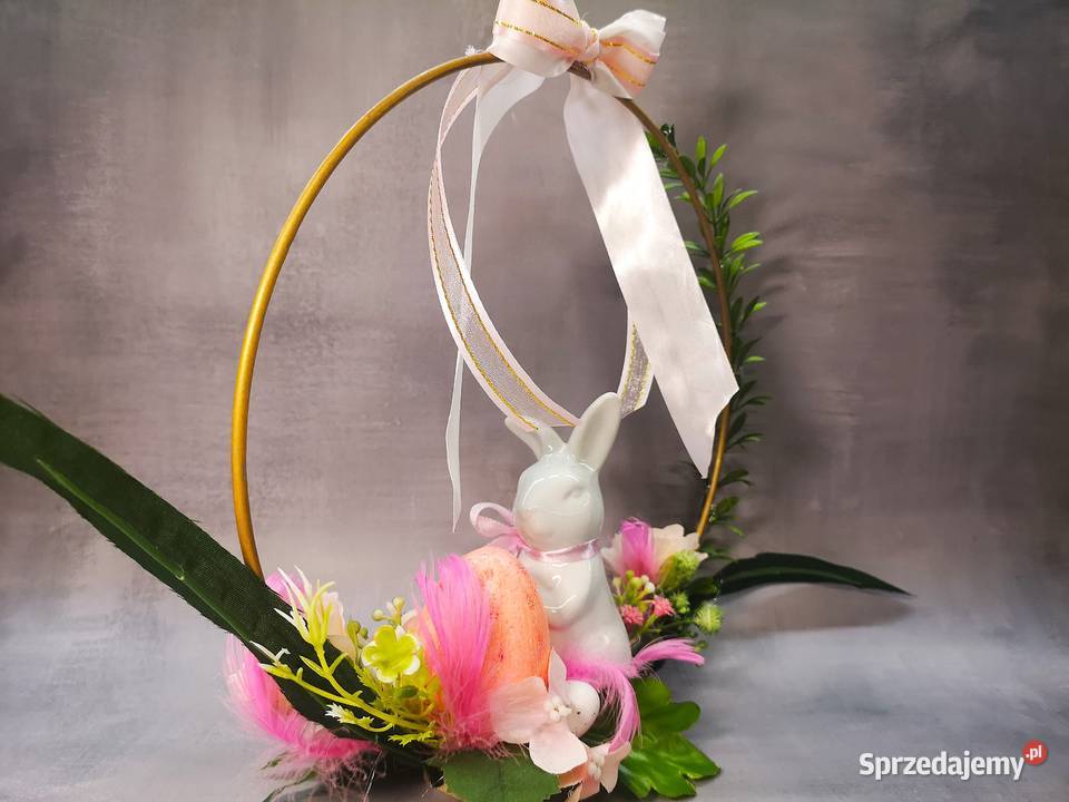 Stroik wielkanocny na kole Kielce