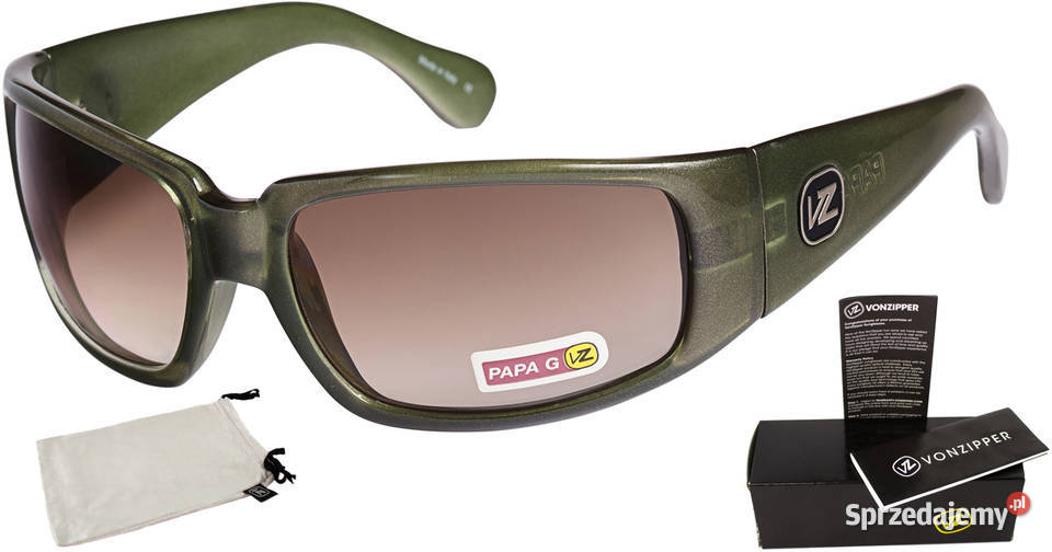 Okulary przeciwsłoneczne Włoskie Von Zipper Dąbrowa Górnicza sprzedam