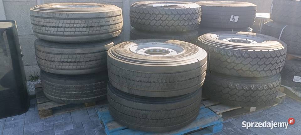 Opony Bridgestone 38565 R225 NOWE kompletne z całoroczne Opony i felgi Kielce