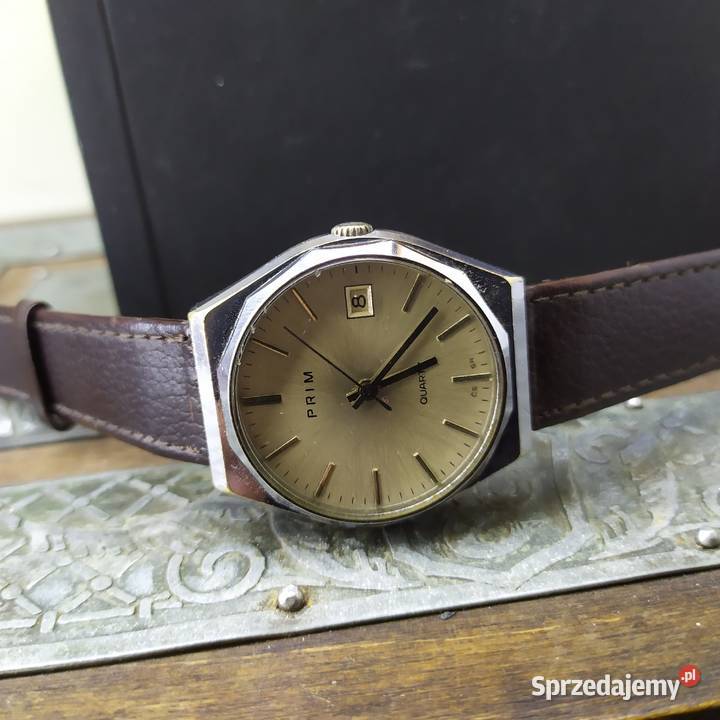 PIEKNY zegarek prim quartz Zegarki Myślenice