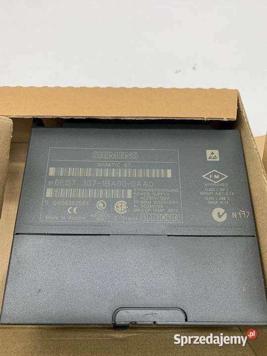 Siemens 6ES7 3071BA000AA0 Power Supply mazowieckie Warszawa sprzedam