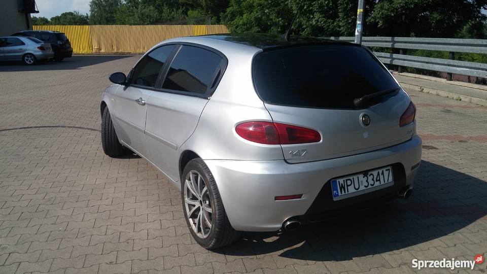 Pionie Alfa 147 fl 2007 r 19 JTDm centralny zamek mazowieckie Pułtusk sprzedam