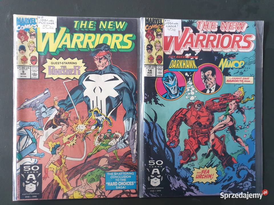 The Warriors 7 komiksów Kultura i Rozrywka Gdynia