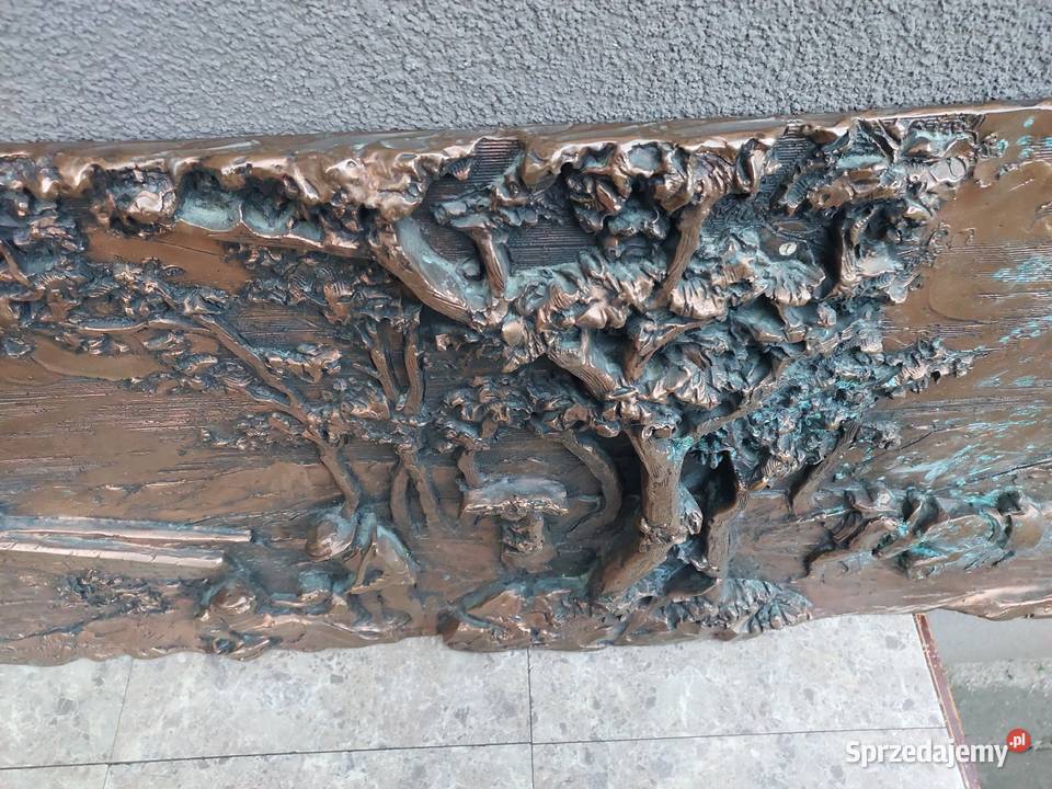 94 obraz relief dekoracyjny scenka rodzajowa Tczew sprzedam