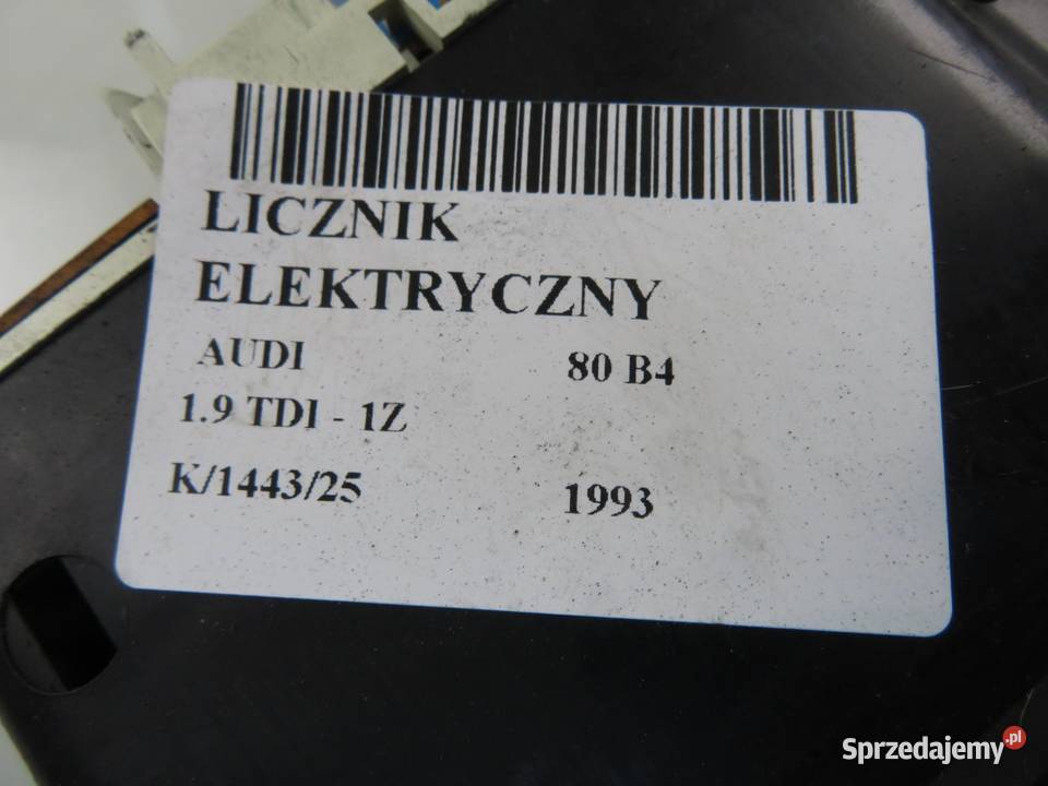 LICZNIK AUDI 80 B4 19 TDI 8A0919035L