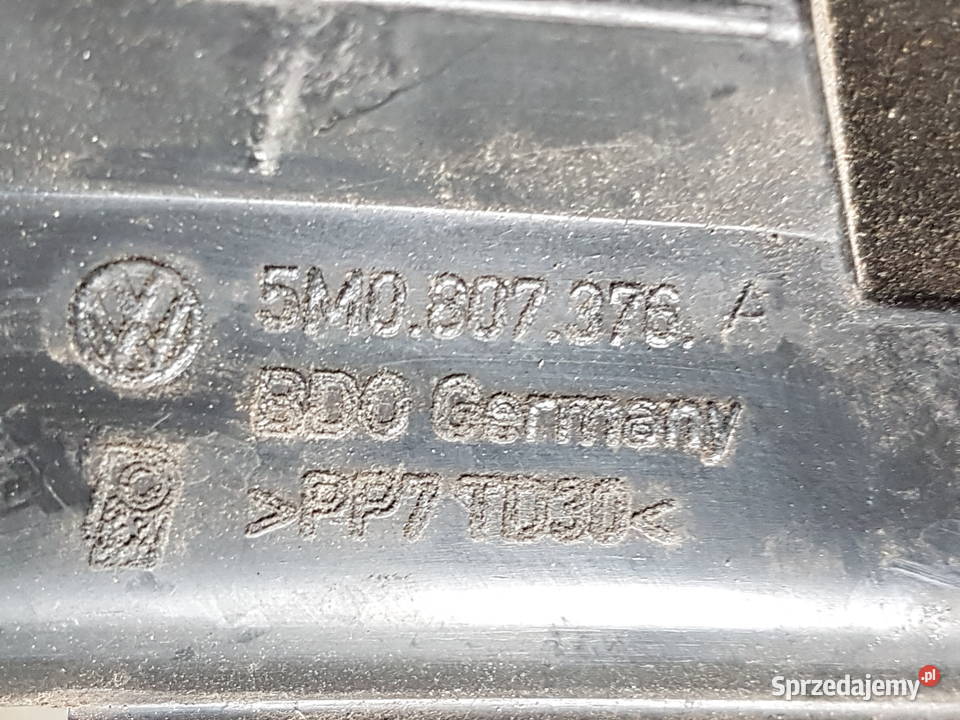 VW GOLF V PLUS SLIZG ZDERZAKA 5M0807376A Karoseria