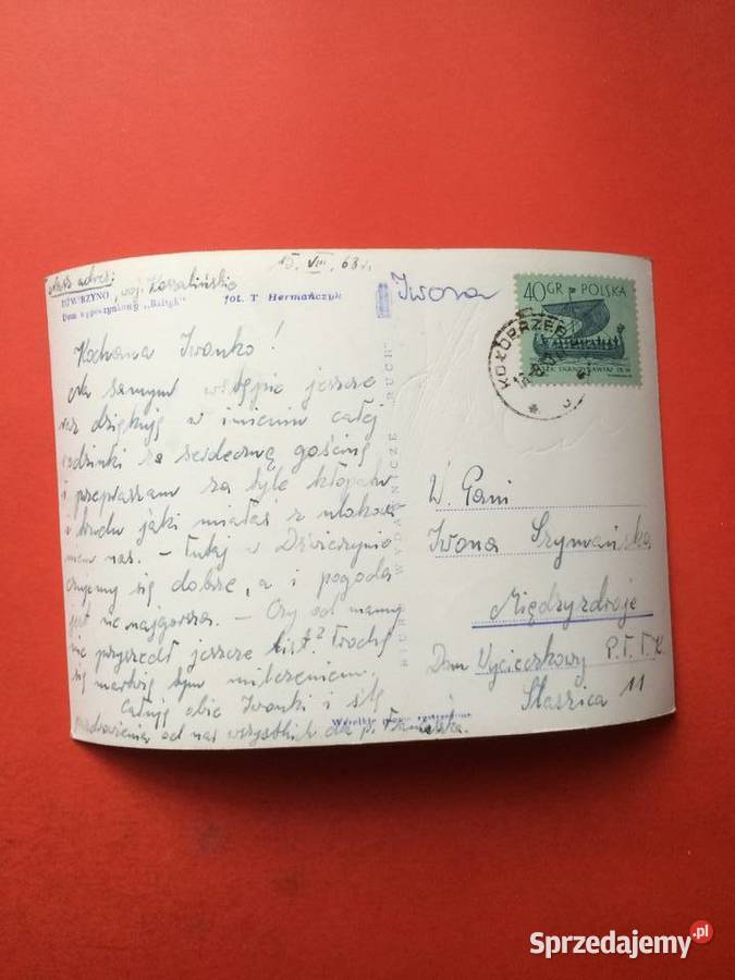 2433 Widokówka Dźwirzyno Szczecin