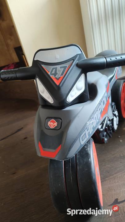falk Jeździk Motorek Street Champion Czarny