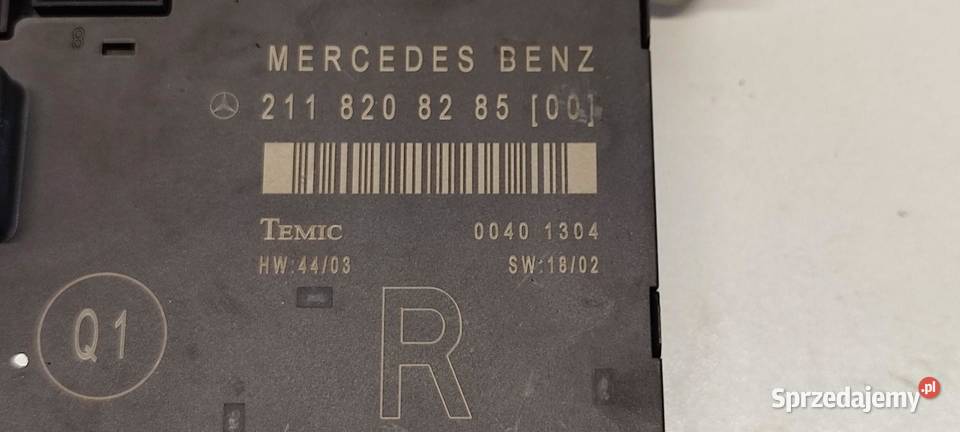 MERCEDES W211 MODUŁ DRZWI PRAWY PRZÓD