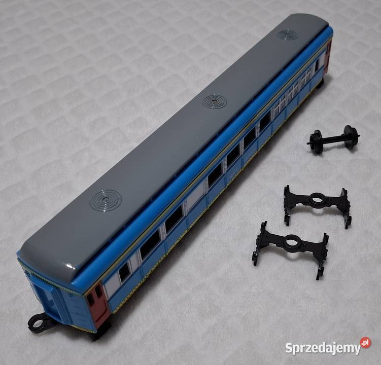 Wagon ekspresowy niebieski 30 2030mm Zabawka śląskie Czeladź