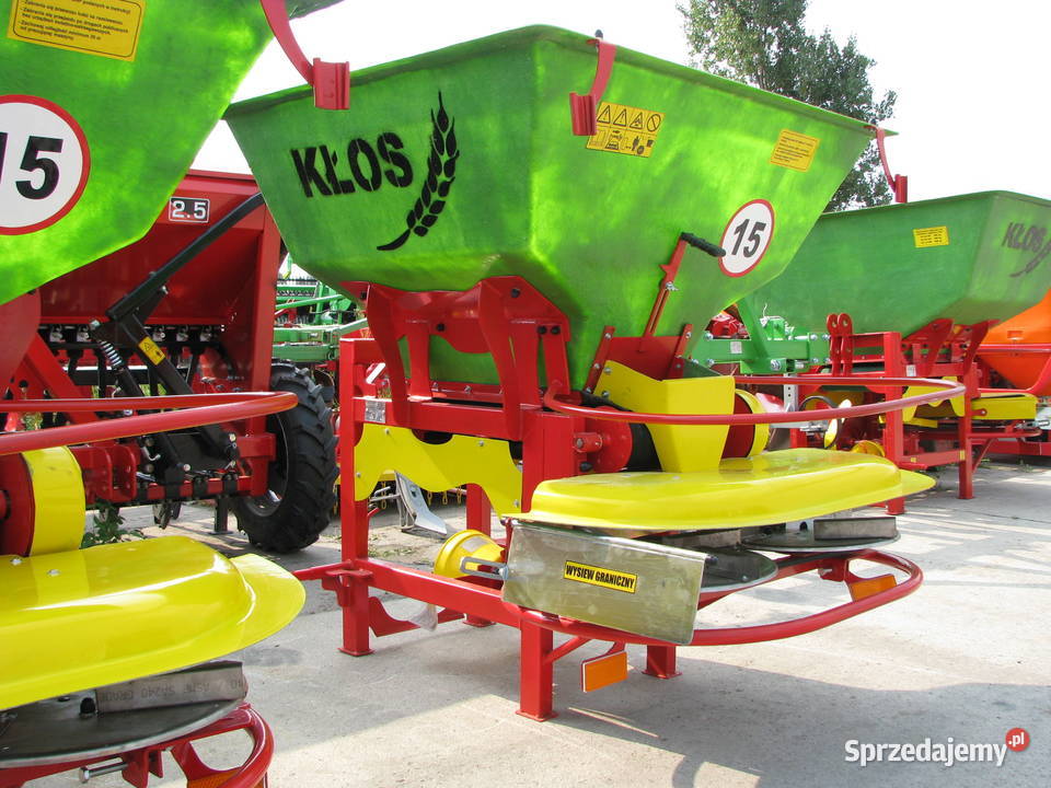 Rozsiewacz nawozowowapienny KŁOS 400 2tarczowy w Opoczno sprzedam