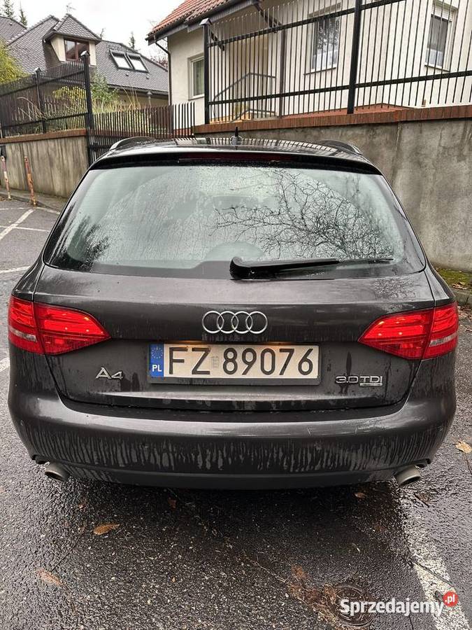Audi A4 Avant 30 TDI 240 skóra NAVI Sline2008 r Rok produkcji 2008 Zielona Góra
