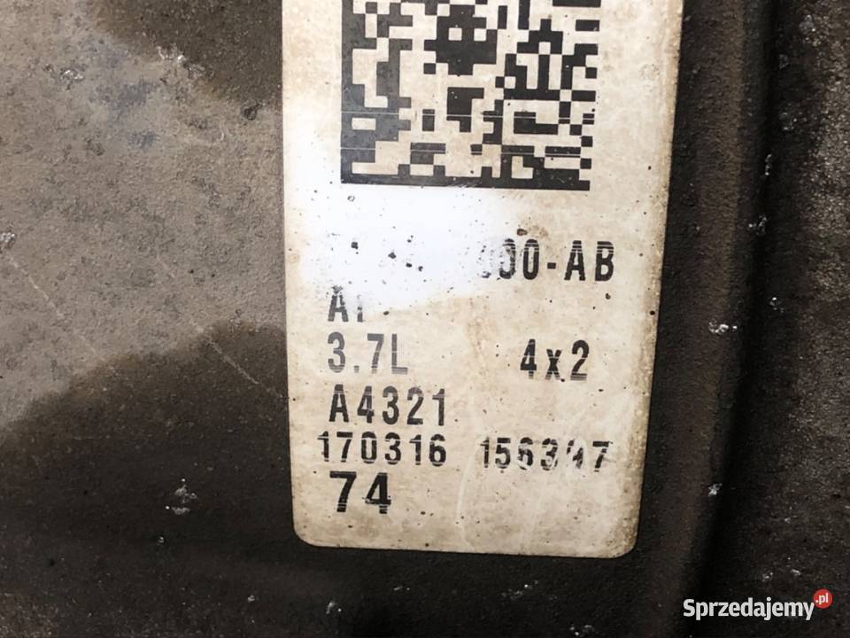 SKRZYNIA BIEGÓW FORD MUSTANG VI RFFR3P7006BB 37 osobowe sprzedam