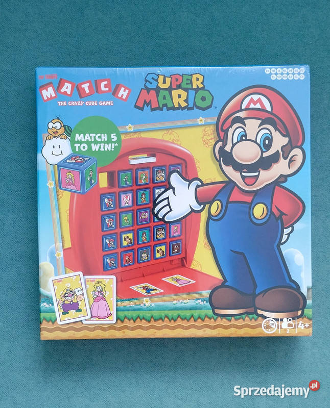 Super Mario MATCH the crazy cube game