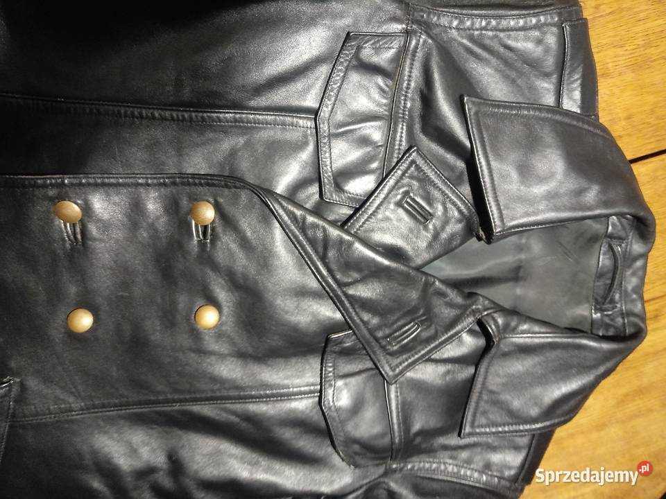 skórzana kurtka mundurowa policji niemieckiej Militaria mazowieckie Piotrówek sprzedam