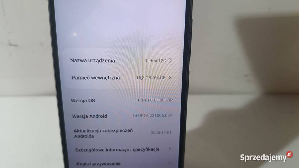 Smartfon Redmi 12C 364GB śląskie sprzedam