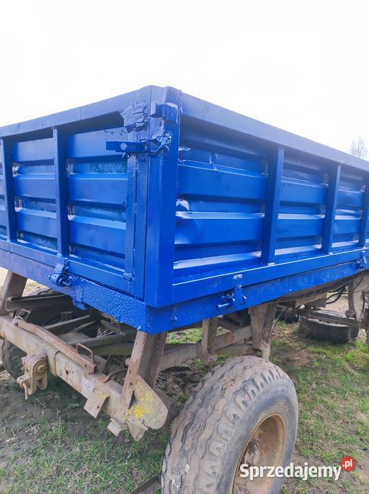Przyczepa wywrotka polska AUTOSAN B47 nieuszkodzony Przekolno