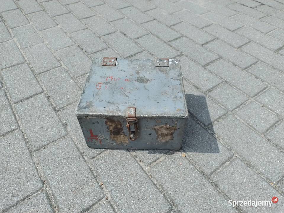 Pojemnik puszka skrzynka na zapalnikio torped U Gdynia