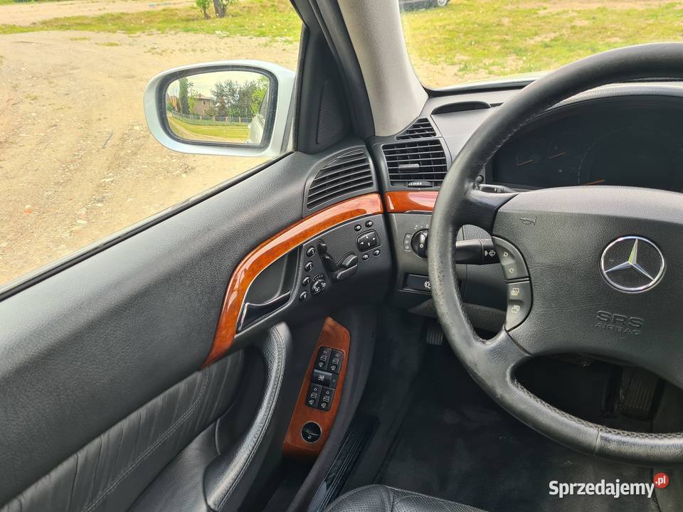 Mercedes S500 V8 4matic LONG LPG Salon Polska 306KM warmińsko-mazurskie sprzedam