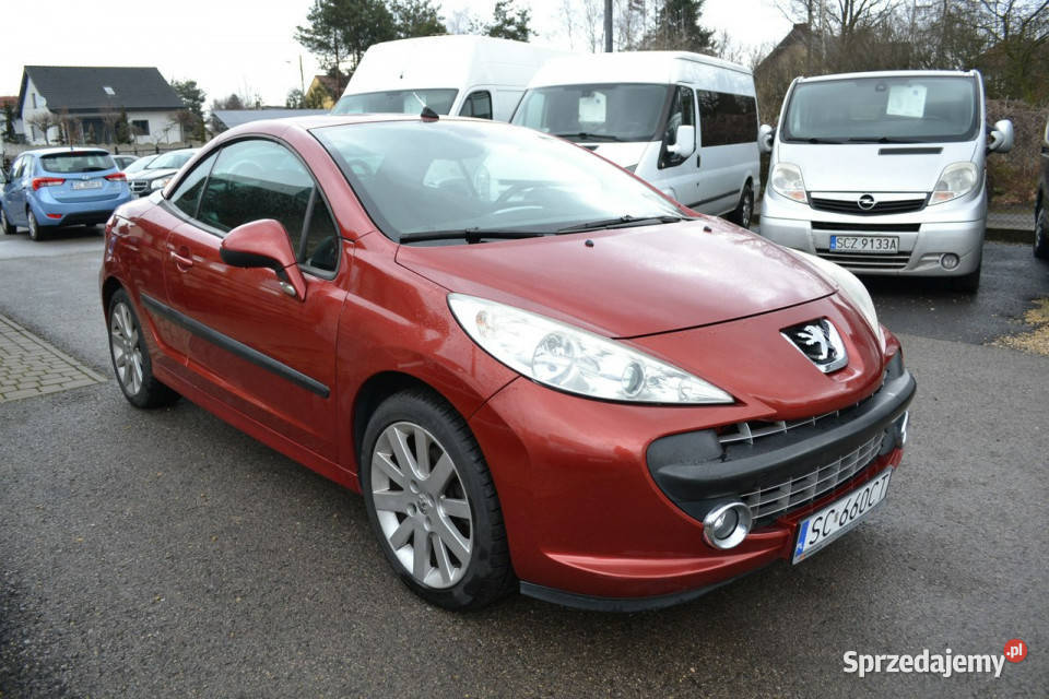 Peugeot 207 CC ładny Peugeot 207 CC 16 benzyna Częstochowa