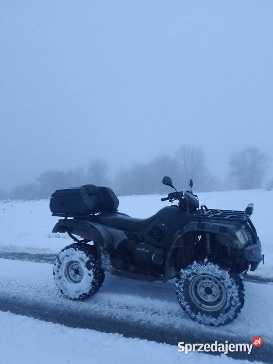 Quad cfmoto long 500 4x4 Gumniska