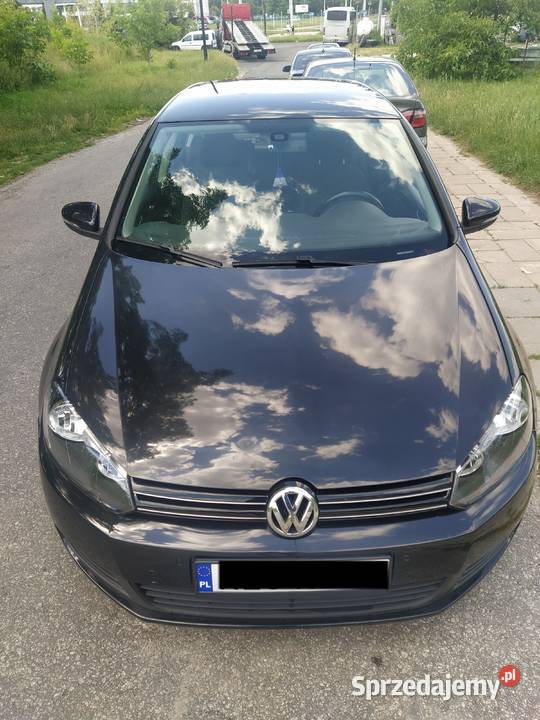 Golf 6 20TDI czarny alu klima hak małopolskie Kraków
