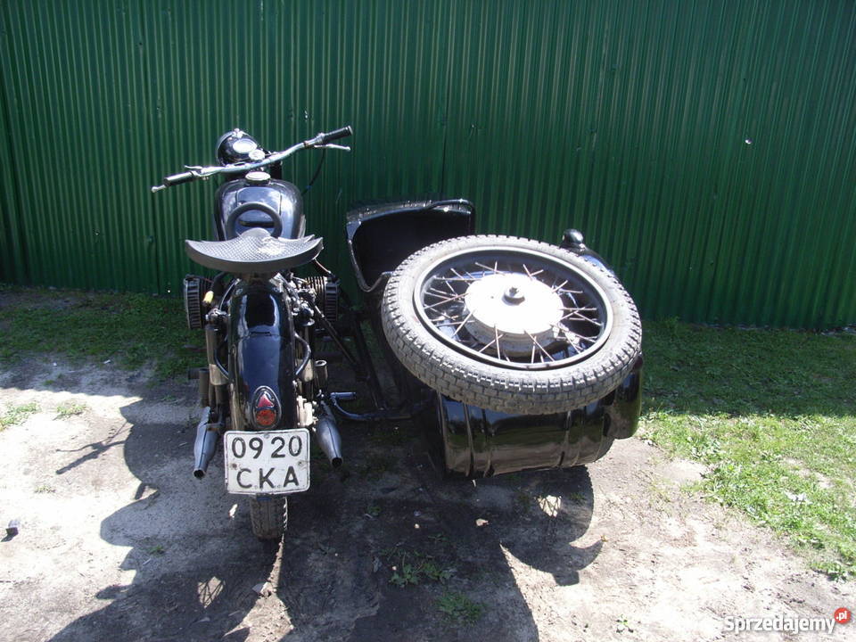 K750 ural dniepr emka M72 motocykl z wózkiem Tarnobrzeg