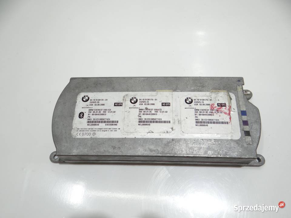 MODUŁ STEROWNIK BLUETOOTH BMW E60 E61 9138179