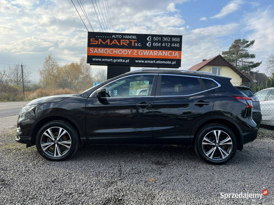 Nissan Qashqai 16Turbo Panorama Kamera 360 Navi ogranicznik prędkości Rydułtowy sprzedam