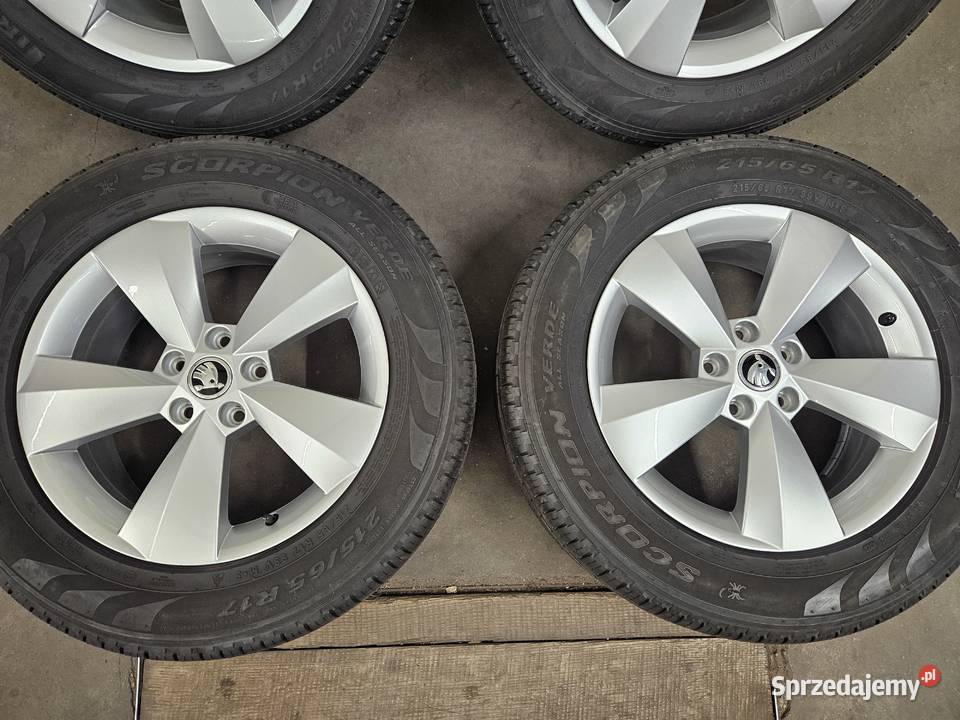 5x112 R17 Koła Skoda Kodiaq SuperB Karoq Yeti Katowice