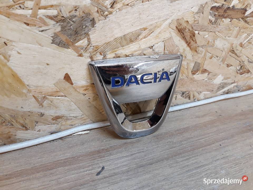 DACIA SANDERO ZNACZEK EMBLEMAT TYŁ 908890024R osobowe