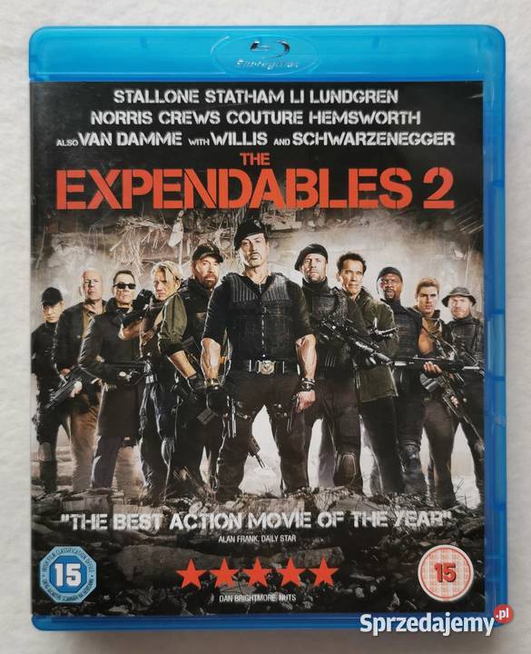 The Expendables 2 Niezniszczalni 2 Bluray En łódzkie Wytrzyszczki sprzedam