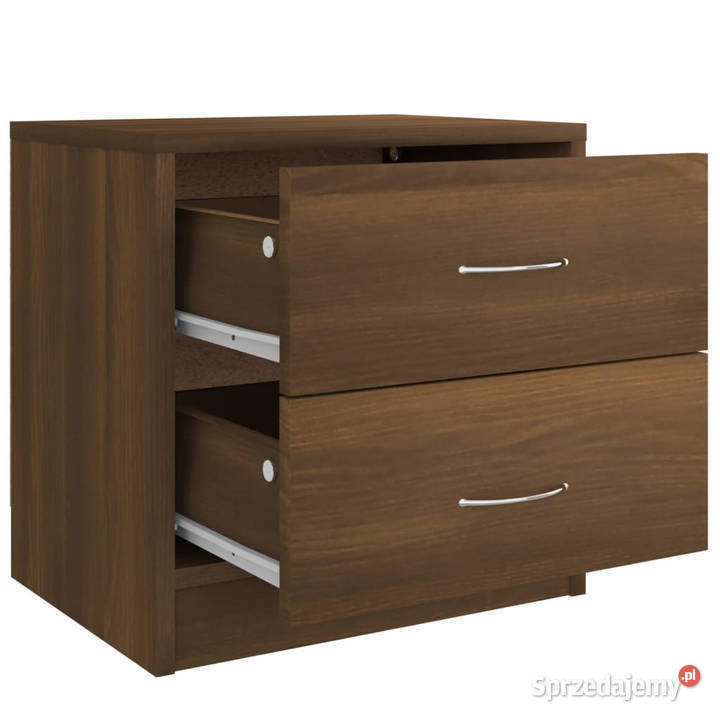 Szafka nocna brązowy dąb 40x30x40 materiał Warszawa
