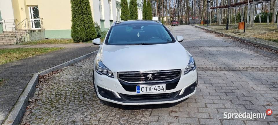 Peugeot 508 LIFT Kompletny przod sprowadzony Pionki