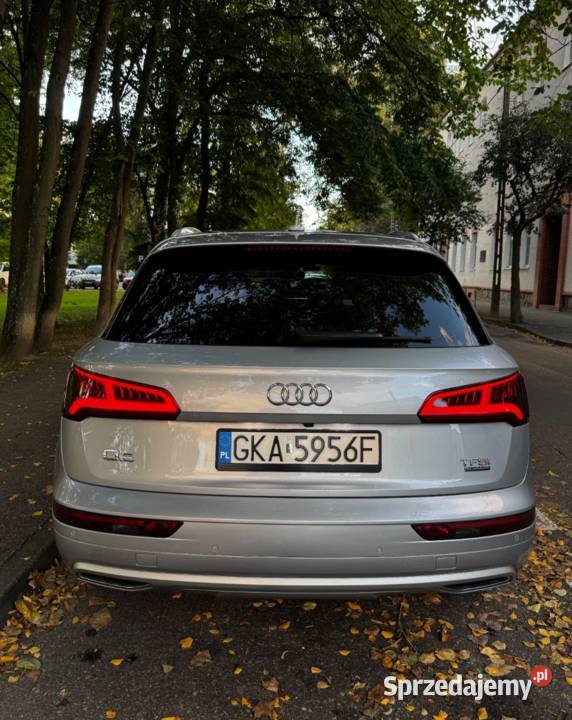 AUDI Q5 20 TFSI Benzyna 2018 4x4 252 Prestige skórzana tapicerka Kartuzy