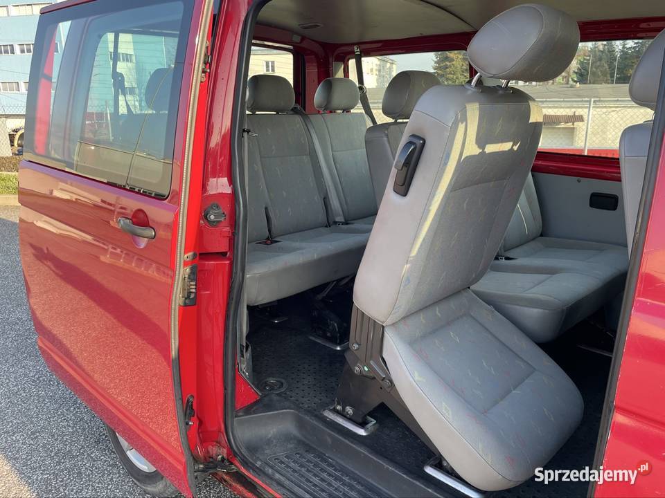 Vw transporter t5 19 TDI 105140 klima hak 9 os Transporter Rzeszów