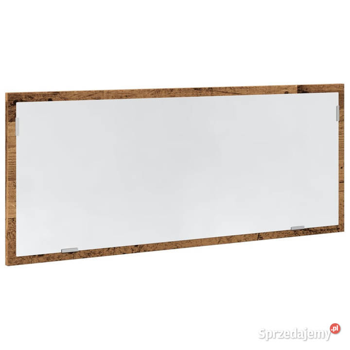 Lustro łazienkowe z LED stare drewno 100x85x37 mazowieckie Warszawa