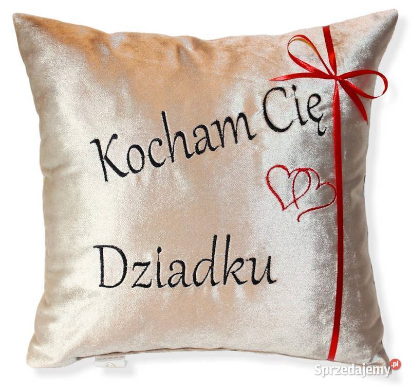 Zestaw Prezentowy Babci i Dziadka Poduszki na Grudziądz