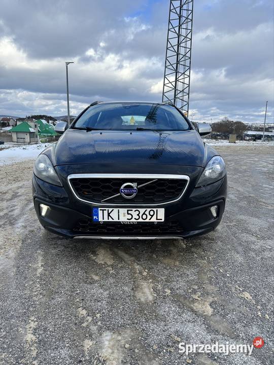 Volvo V40 Cross Cuntry 16d 1 właściciel czarny Kielce