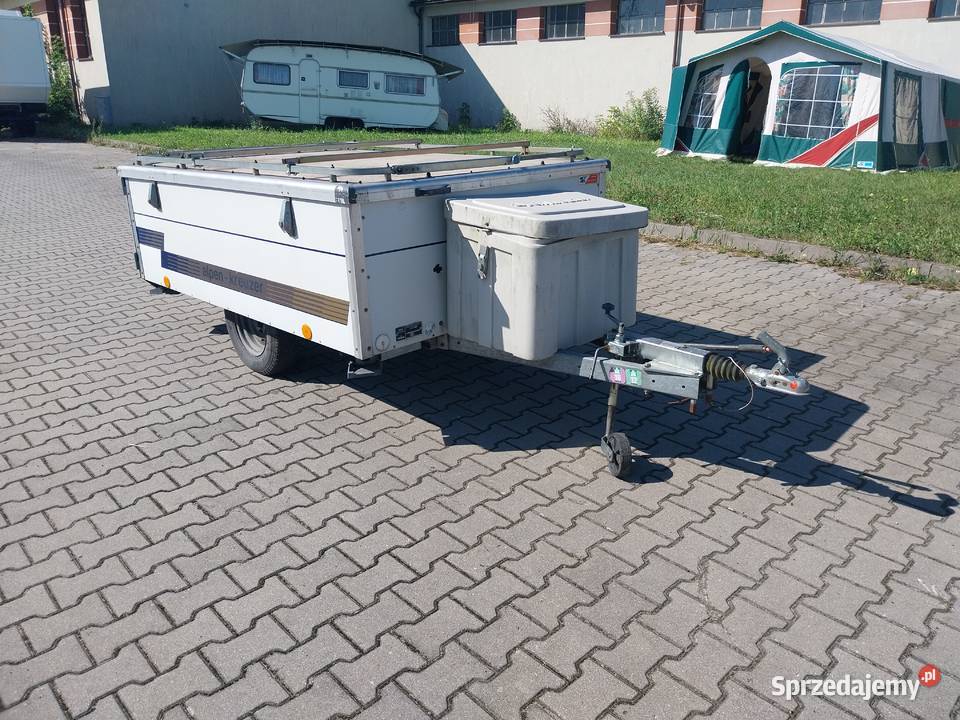Przyczepa lekka Alpenkreuzer towarowado własnej Grzebowilk