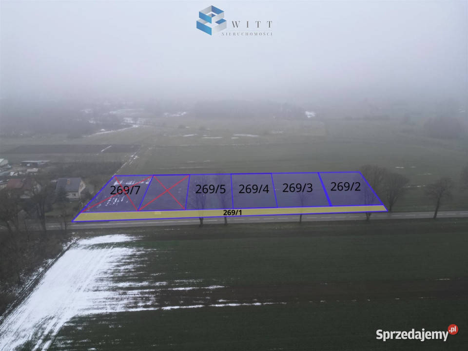 Grunt 1344m2 Burkat warmińsko-mazurskie