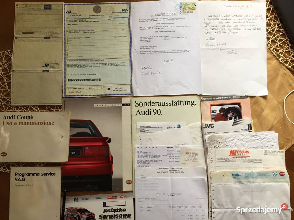 Audi B3 90 Coupe Quattro 20V 5cyl 161000km Warszawa