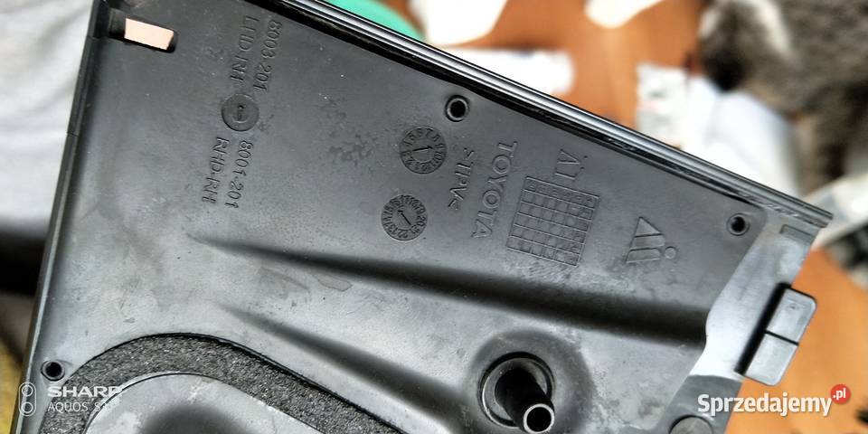 Toyota Yaris III lusterko zewnętrzne prawe lusterka zewnętrzne łódzkie Łódź