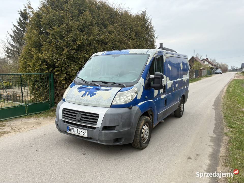 Fiat Ducato 22 100 2007r nieuszkodzony